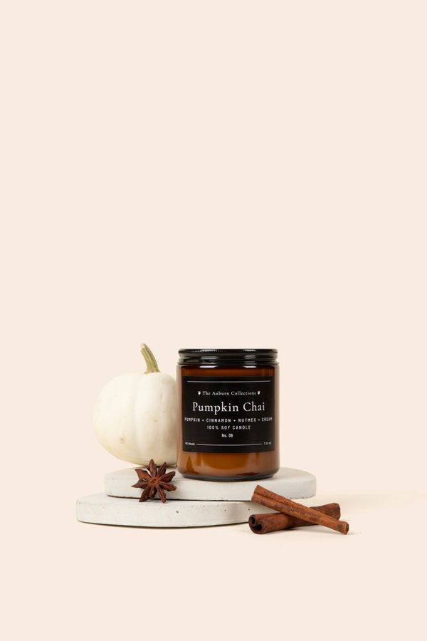 PUMPKIN CHAI SOY WAX CANDLE